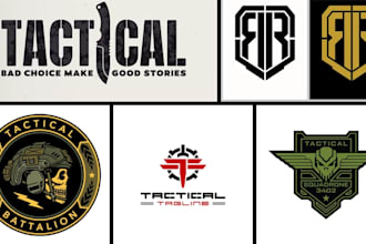 design stunning military patch, logo and badge