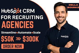 configure hubspot CRM for recruiting and staffing agencies