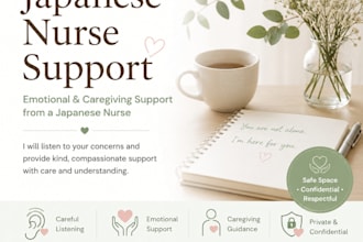 provide health and caregiving support as a japanese nurse