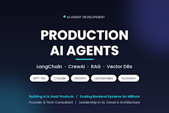 build a production ai agent and rag