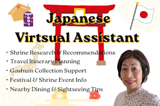 create a personalized japanese shrine travel itinerary just for you