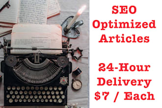 quickly write a unique article on anything in 24 hours
