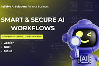build ai agents and automation workflow using n8n or make