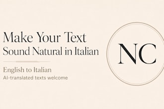 translate english to italian
