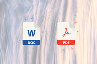 convert your doc to pdf