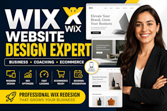 redesign wix website redesign wix website design wix website build wix redesign