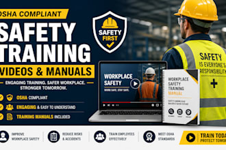 create osha compliant safety training videos and manuals