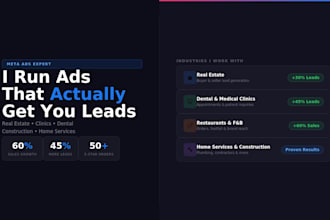 run facebook ads for dental clinics and medical practices