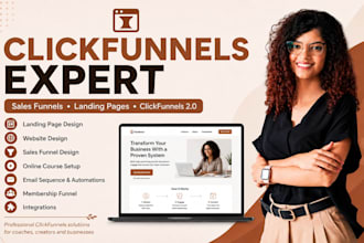 be your clickfunnels, sales funnel, landing page clickfunnels 2 0 expert