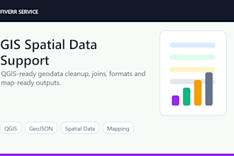 create gis maps and spatial data analysis