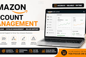 do amazon account management and listing support