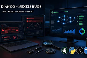 fix django and nextjs bugs and API errors