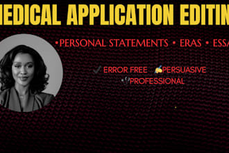 perfect your medical school personal statement within 24 hours