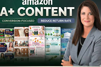 design amazon a plus content and listing images