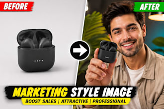 turn your product photo into a professional marketing ad