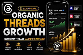 grow your instagram threads account with organic marketing and content strategy