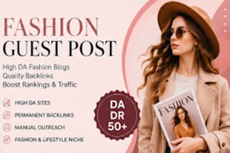 do guest posting and high quality backlink outreach