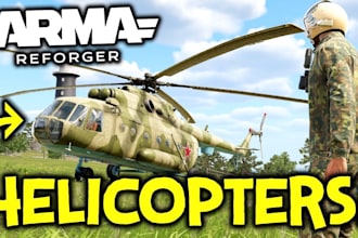 build immersive base and design custom weapons for arma reforger, arma 3 mod