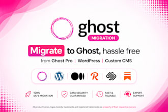 migrate wordpress, substack, mailchimp, beehiiv to ghost cms