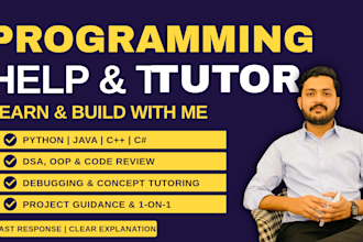 help in python programming and help with your python projects