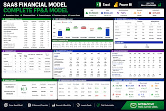 build a startup financial model in excel