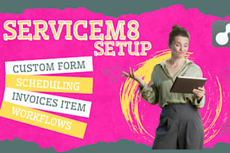 setup servicem8 forms invoices servicem8 api housecall pro, jobber, quotes price