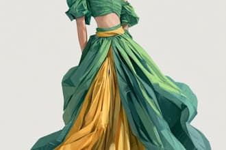 draw a fashion or editorial illustration, sketch, commercial