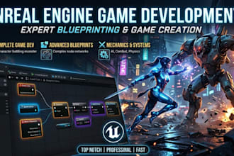 develop unreal engine games with advanced unreal blueprints