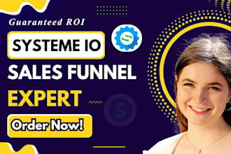 build systeme io website systeme io funnel landin page blog website systeme io