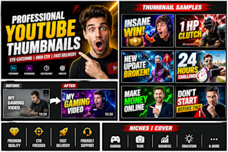 viral youtube thumbnail design
