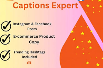 write engaging social media captions and instagram posts