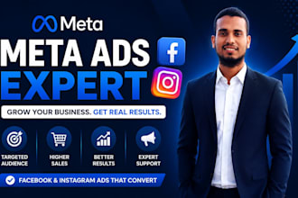 be your meta ads specialist for high converting growth strategy