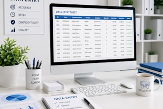 do professional data entry data typing web reasearch