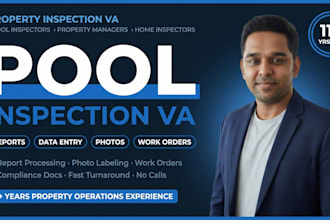 be your pool inspection virtual assistant for report and data entry