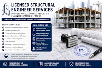 do professional engineer stamp engineering review services