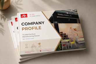 design a professional company profile for your business