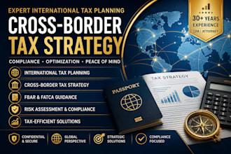 provide international tax planning and cross border tax strategy