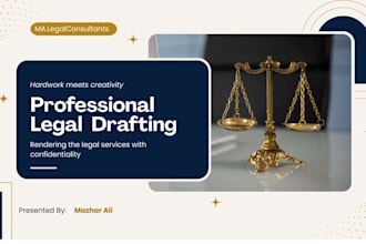 draft professional contracts, agreements, and legal documents