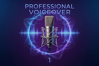 generate a professional voiceover