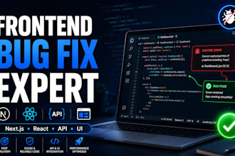 fix react nextjs bugs and API integration errors