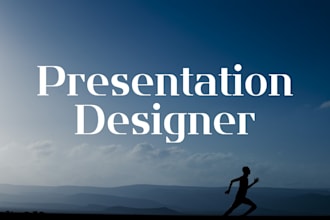 design a pitch deck powerpoint presentation