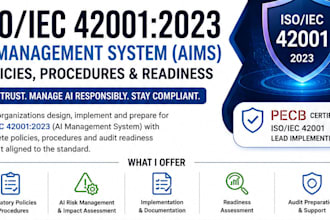 develop iso 42001 ai management system policies, procedures, and readiness
