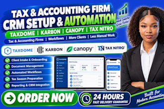 setup taxdome karbon canopy tax nitro tax finance accounting firms workflows