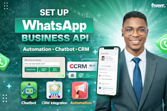 build a whatsapp ai chatbot with automation and CRM integration
