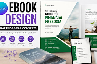 canva ebook design PDF lead magnet workbook ebook formatting