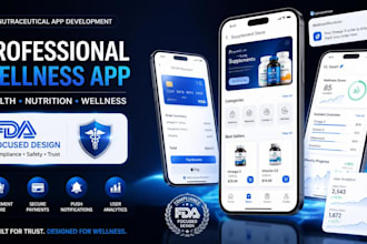 build fda compliant peptide or nutraceutical mobile app