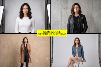 create ai influencer virtual fashion model photos for your clothing, streetwear