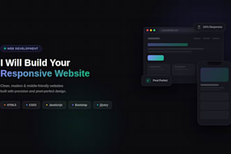build a responsive static website