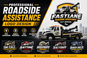 design unique logo for roadside assistance businesses