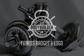 design trendy fitness , gym, health and sports logo design